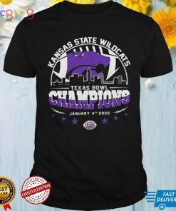 Kansas State Wildcats 2021 2022 Texas Bowl Championship Football Graphic Unisex T Shirt
