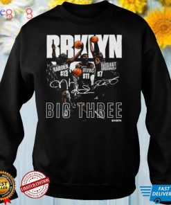 Kevin Durant Kyrie Irving & James Harden Brooklyn Trio City Sweatshirt