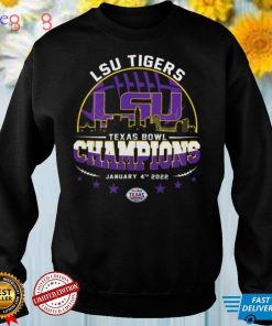LSU Tigers 2021 2022 Texas Bowl Championship Football Graphic Unisex T Shirt