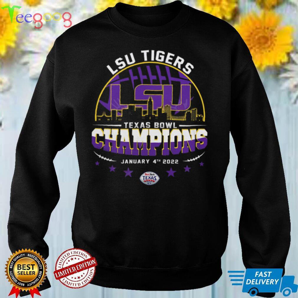 LSU Tigers 2021 2022 Texas Bowl Championship Football Graphic Unisex T Shirt