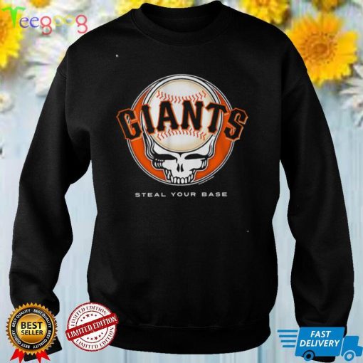 MLB San Francisco Giants GD Steal Your Base Black Athletic T Shirt