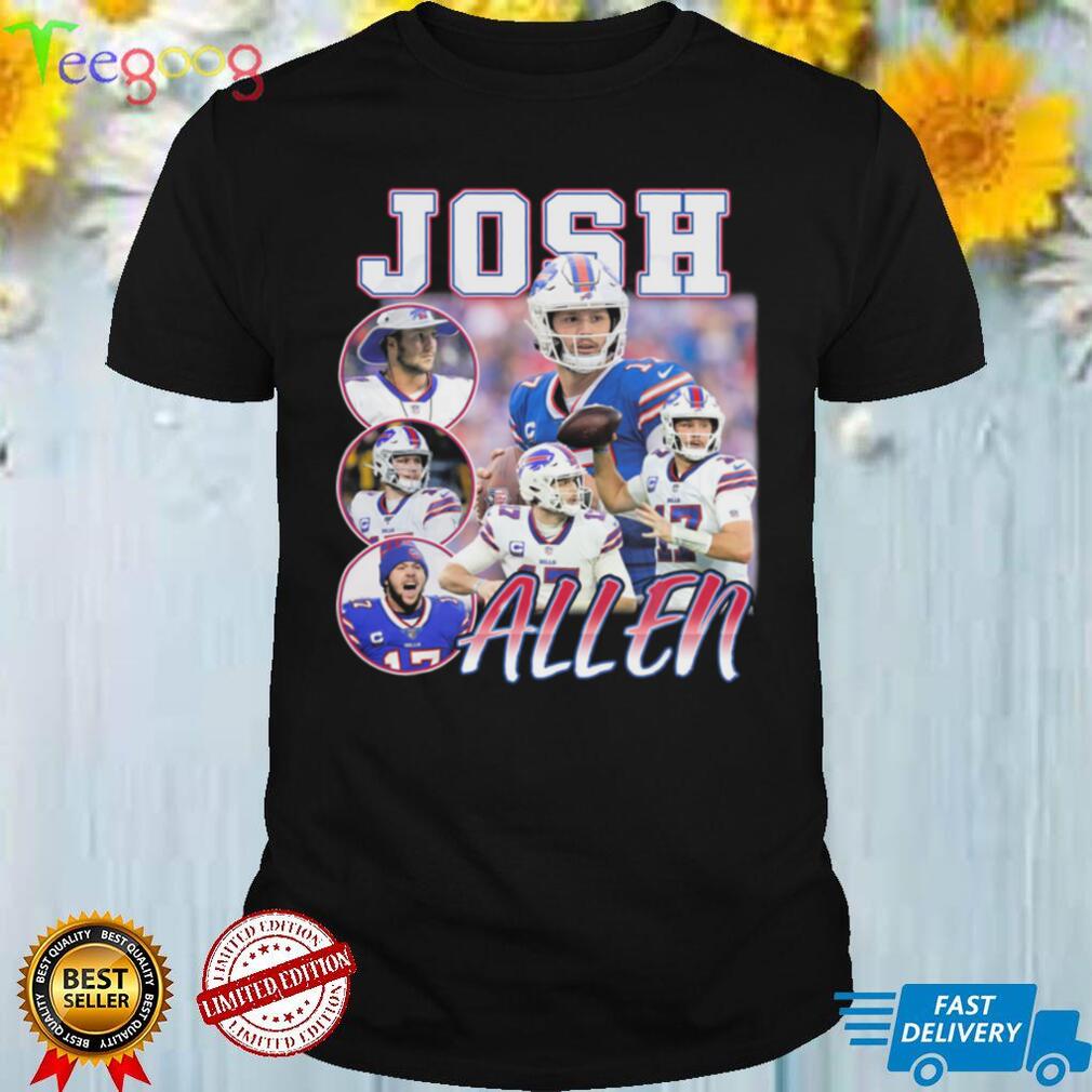Nfl Buffalo Bills Josh Allen Autographed T Shirt