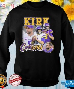 Nfl Minnesota Vikings Kirk Cousins Autographed T Shirt