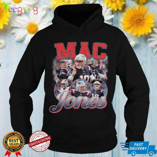 Nfl New England Patriots Mac Jones Autographed T Shirt
