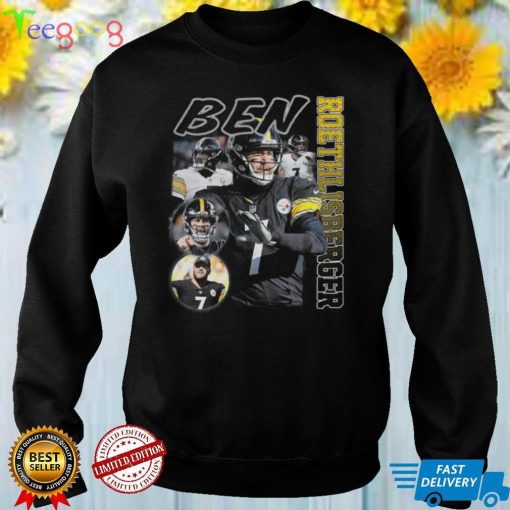 Nfl Pittsburgh Steelers Ben Roethlisberger Autographed T Shirt