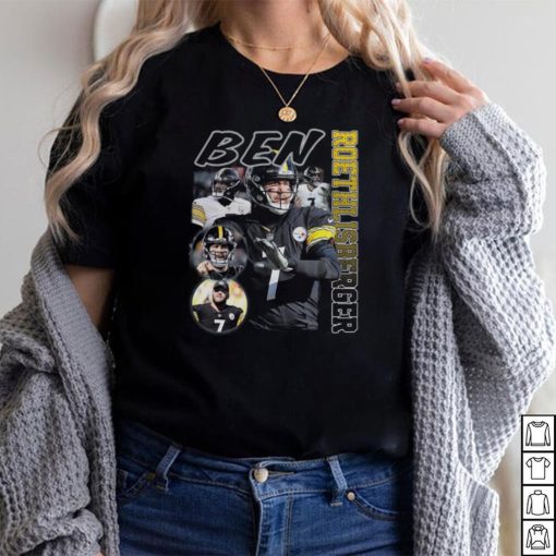 Nfl Pittsburgh Steelers Ben Roethlisberger Autographed T Shirt