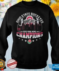Ohio State Buckeyes 2022 Rose Bowl Champions Ncaa Football Two Sided Shirt