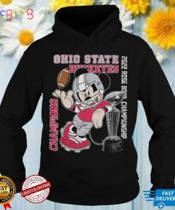 Ohio State Buckeyes 2022 Rose Bowl Champions Ncaa Football Two Sidedsided Shirt