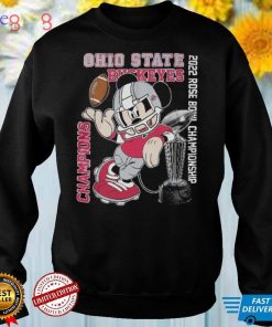 Ohio State Buckeyes 2022 Rose Bowl Champions Ncaa Football Two Sidedsided Shirt