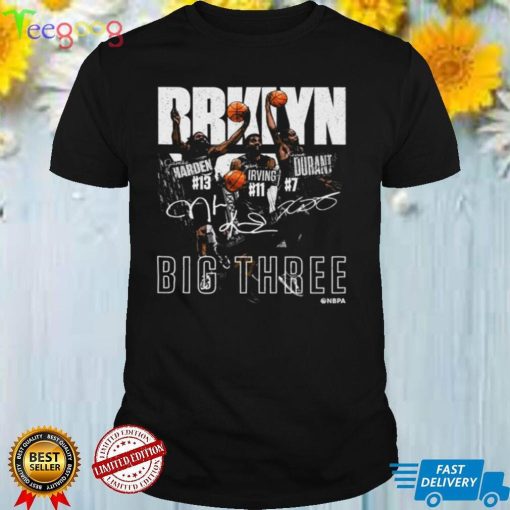 Kevin Durant Kyrie Irving & James Harden Brooklyn Trio City Sweatshirt