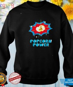 Popcorn Power Comic 80s T Shirt