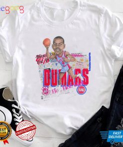 Rare Vintage Joe Dumars caricature 90's t shirt salem sportswear NBA Basketball Detroit Pistons