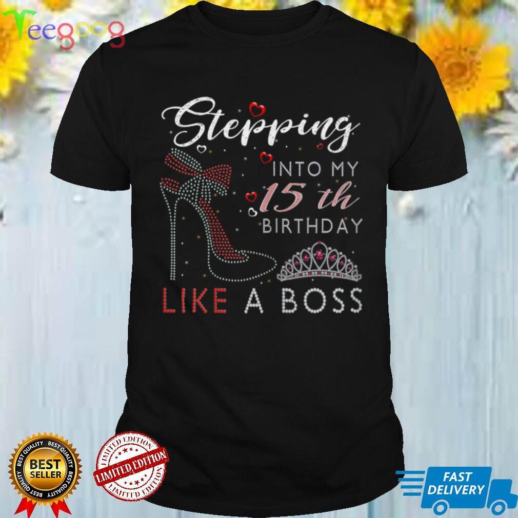Stepping Into My 10Th Birthday Like A Boss High Heel Shoes T Shirt