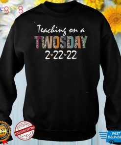 Teaching On A Twosday Numerology Date Leopard Print Twosday T Shirt