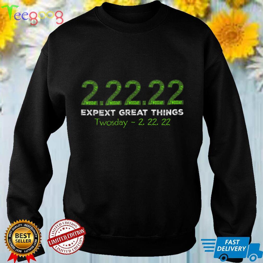 Twosday Tuesday February 22nd 2022 Funny 2_22_22 Souvenir T Shirt