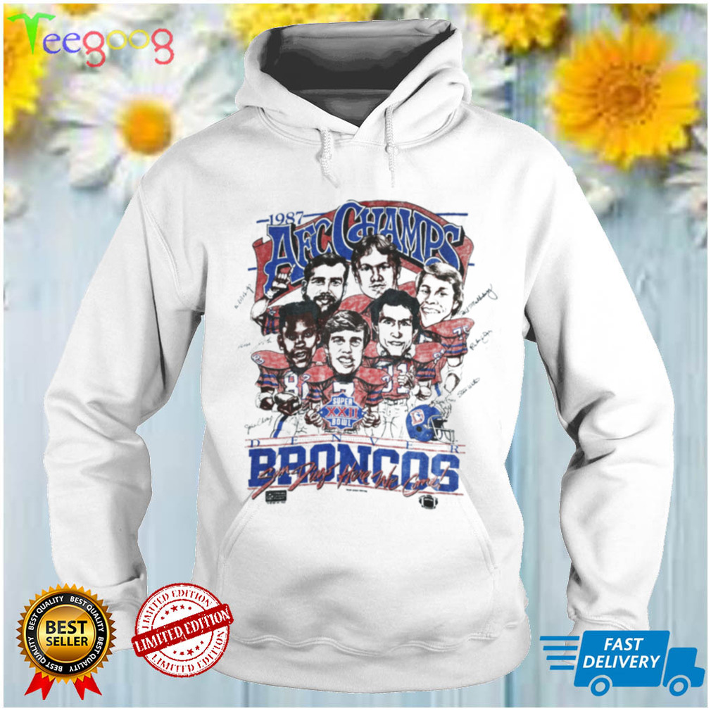 Vintage Denver Broncos caricature 90's t shirt salem sportswear NFL.Football