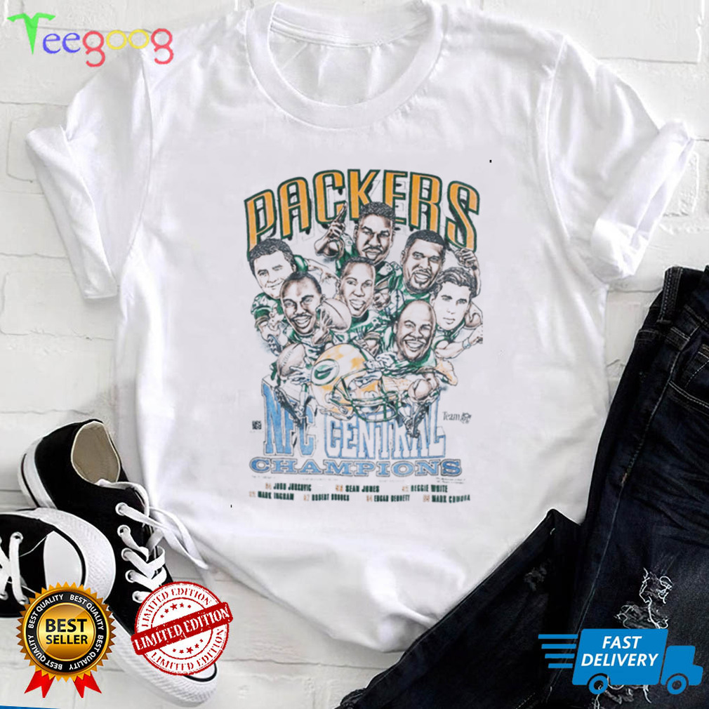 Vintage Green Bay Packer caricature 90's t shirt NFL Football Shirt