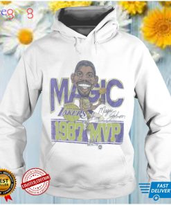 Vintage Magic Johnson 80's t shirt NBA basketball LA Lakers MVP