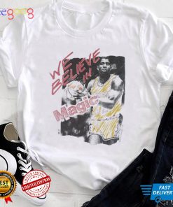 Vintage Magic Johnson caricature 90's t shirt LA lagers NBA Basketball