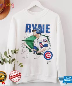 Vintage Ryne Sandberg Caricature 90's 2side t shirts MLB Baseball Chicago Cubs