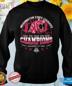 Washington State Cougars 2021 NCAA Tony The Tiger Sun Bowl Championship American Football Special Gift Graphic Unisex T Shirt