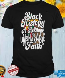 Womens Black History Juneteenth Melanin Popping I Am Black History V Neck T Shirt (1)