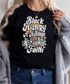 Womens Black History Juneteenth Melanin Popping I Am Black History V Neck T Shirt (1)