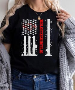 Xoloitzcuintli Dog Graphic with Vintage USA Flag T Shirt