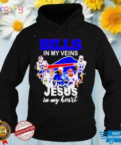 bills in my veins Jesus in my heart shirt