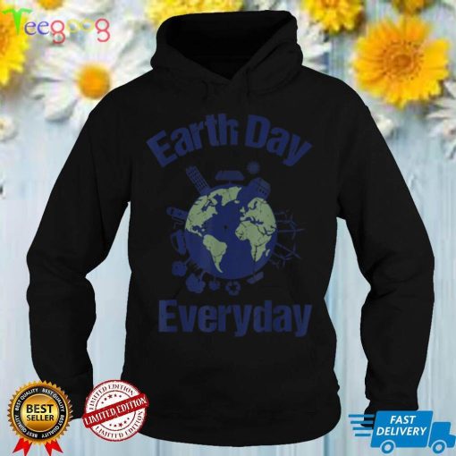 Earth Day Everyday Protect Wildlife Ecology Climate Change T Shirt