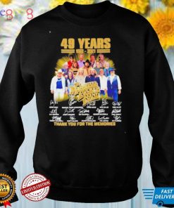50 years 1972 2022 The Marshall Tucker Band signatures thank you for the memories shirt