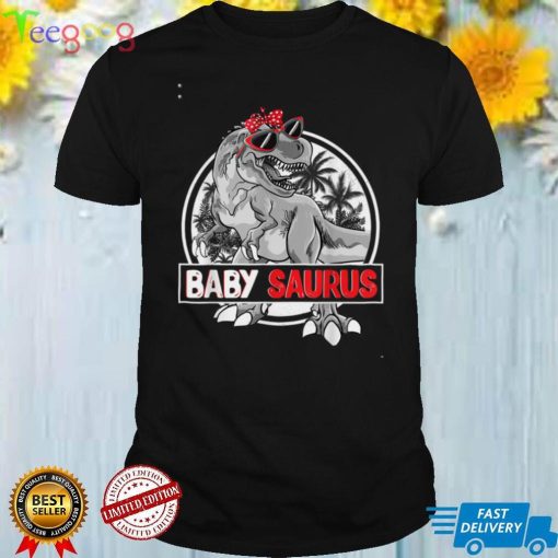 Babysaurus Trex Dinosaur Toddler Baby Saurus Family Matching T Shirt
