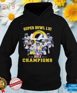 Los Angeles Rams Super Bowl LVI Champions 2022 Hoodies