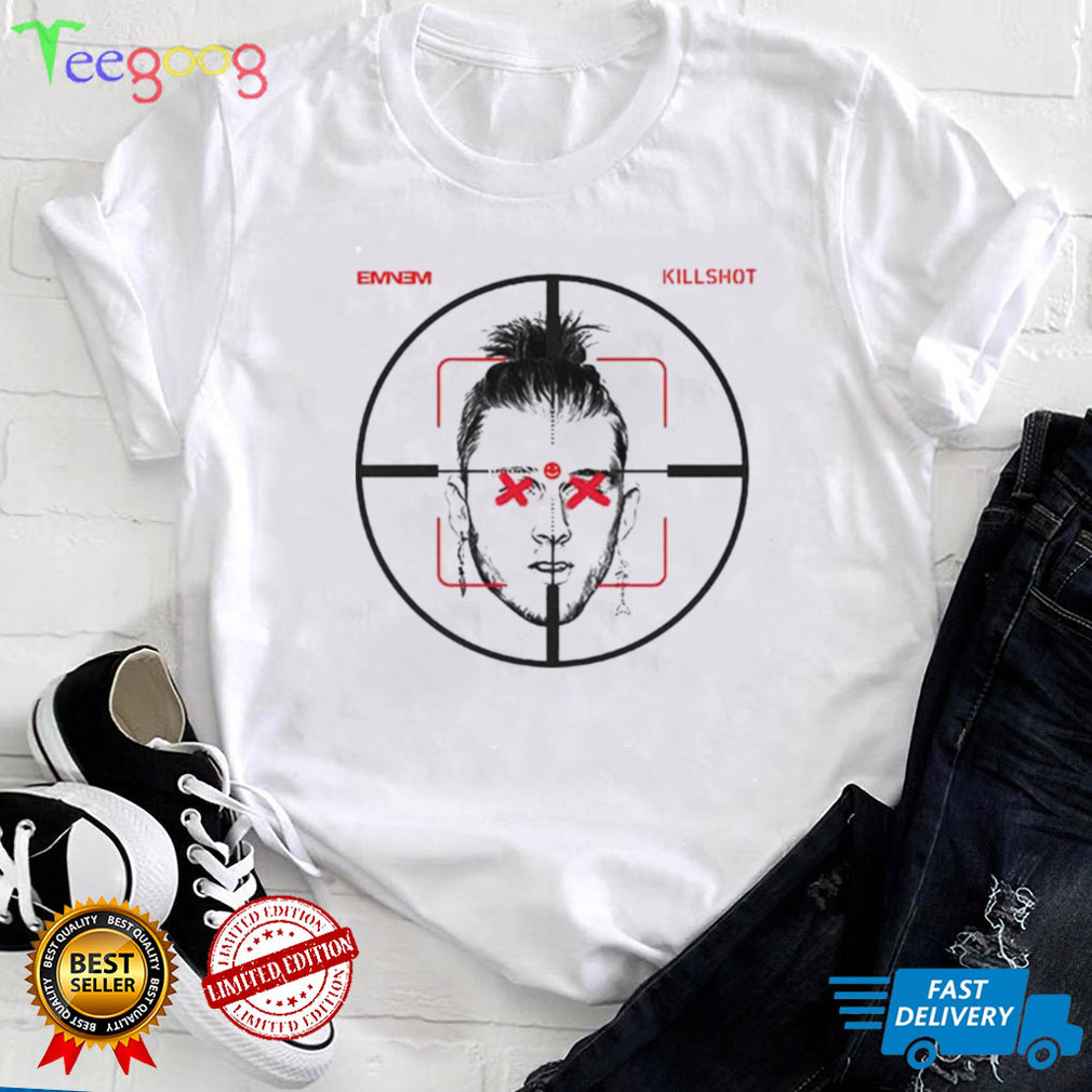 Eminem Killshot Machine Gun Kelly MGK Diss shirt