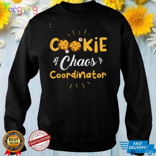 Funny Scout For Girls Cookie Chaos Coordinator Women Girls T Shirt