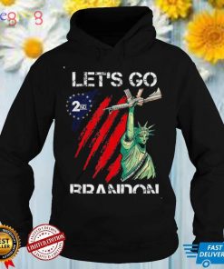 Gun American Flag Patriots Let’s Go, Brandon 2nd Amendment Tee Shirt