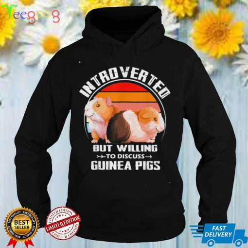 Introverted But Willing To Discuss guinea pigs Kitten Pet Tee Shirt