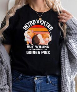 Introverted But Willing To Discuss guinea pigs Kitten Pet Tee Shirt