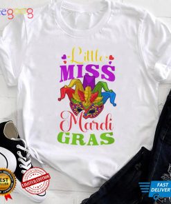 Little Miss Mardi Gras Design Mardi Gras Beads shirt