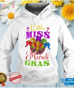 Little Miss Mardi Gras Design Mardi Gras Beads shirt