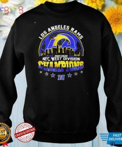 Los Angeles Rams 2021 NFC West Champions Shirts