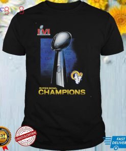 Los Angeles Rams Super Bowl LVI Champions Lombardi Trophy T Shirt