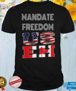 Mandate Freedom Convoy of Canadian Truckers T Shirt