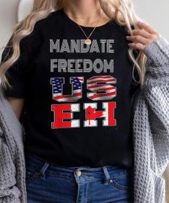 Mandate Freedom Convoy of Canadian Truckers T Shirt