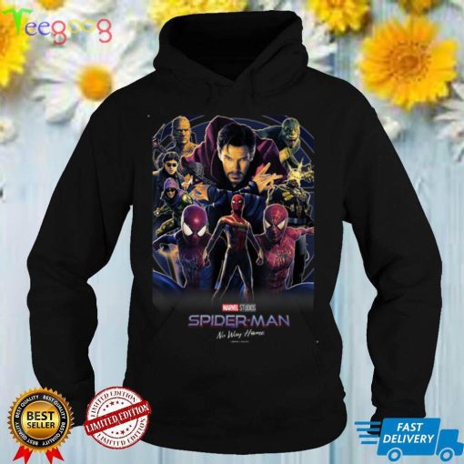 Marvel Spider Man No Way Home Character Collage Poster T Shirt