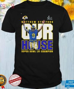 Matthew Stafford Los Angeles Rams Super Bowl LVI Champions HometownT Shirt