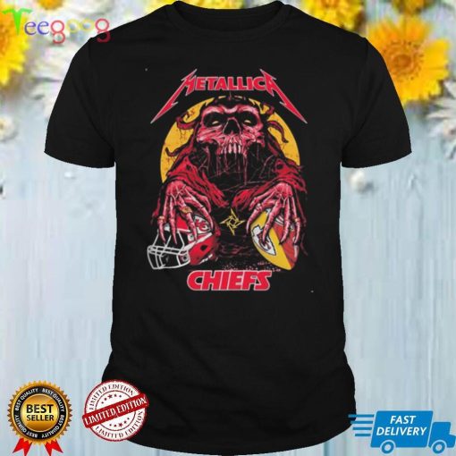 Metallica Skull Kansas City Chiefs Football 2022 Shirt