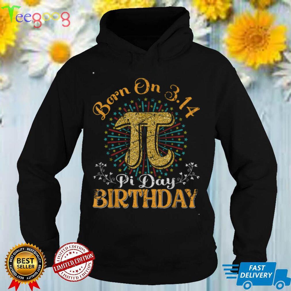 Pi Day Birthday Born on Pi Day 3.14 March 14 Vintage T Shirt