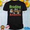 Reading Adventure Library Student Teacher Book School T Shirt