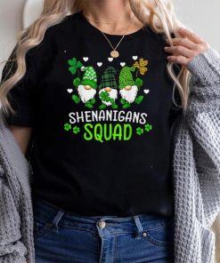 Shenanigans Squad St Patricks Day Gnomes Green Proud Irish T Shirt